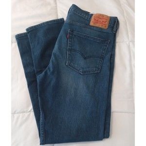 Levi's Slim Straight 522 Denim Stretch Jeans - Size 36/34
